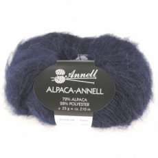 Alpaca Annell 5726 Marine Blauw.