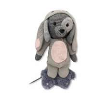 Crochet G.D Kledingset Onesie Rabbit Grey