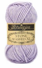 Scheepjes Stone washed XL 858 Lilac Quartz.